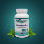 NutriCology L-Methionine teal editorial with botanical elements – More4less Outlet