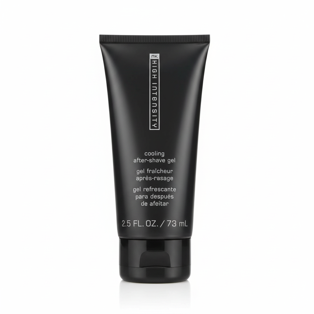 Mary Kay MK High Intensity Cooling After-Shave Gel 2.5 fl oz tube on a white studio background