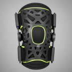 Macro close-up DonJoy Webtech patented silicone web honeycomb shock-absorbing pattern dual stabilizers — More4less Outlet