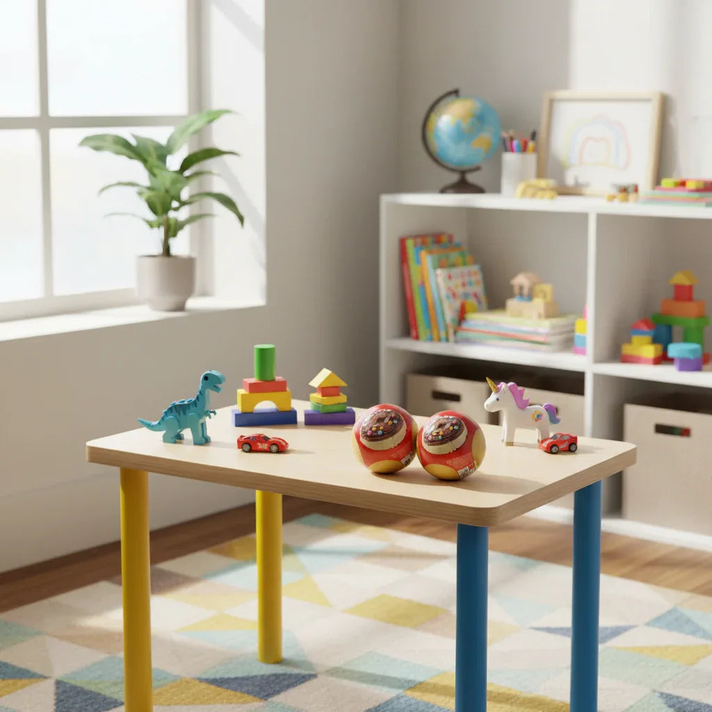 ZURU Mini Brands Max Surprise collectibles in playful display setting
