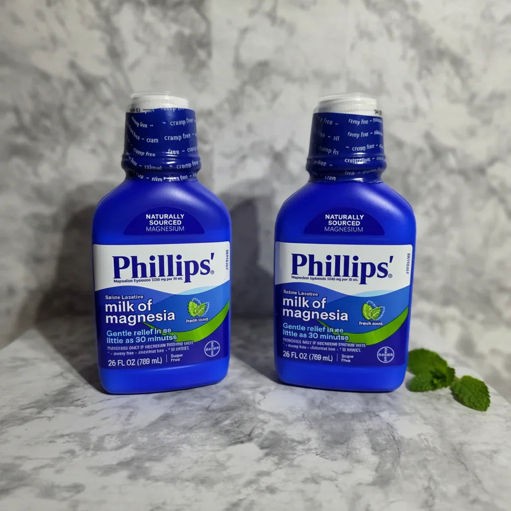 High fidelity focus on Phillips Milk of Magnesia brand product integrity for health-focused medicine supply transparency