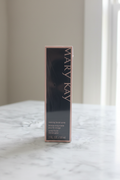 Mary Kay Reviving Facial Spray black and pink box on immaculate white quartz vanity