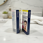 Bioré Original Deep Cleansing Nose Pore Strips two-box bundle on a bright bathroom vanity viewed from a side angle