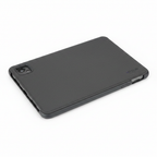 Close-up of Amazon Fire HD 10 slim case showing precise camera cutout and button openings