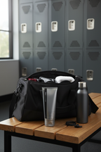 Mary Kay True Original Hair and Body Wash 6.5 fl oz in gym bag with water bottle and earbuds – More4less Outlet