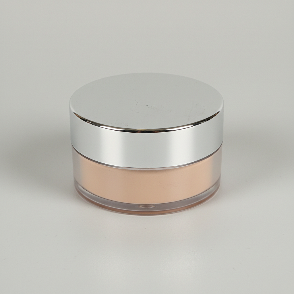 Mary Kay Mineral Powder Foundation 0.28 oz jar, studio close-up