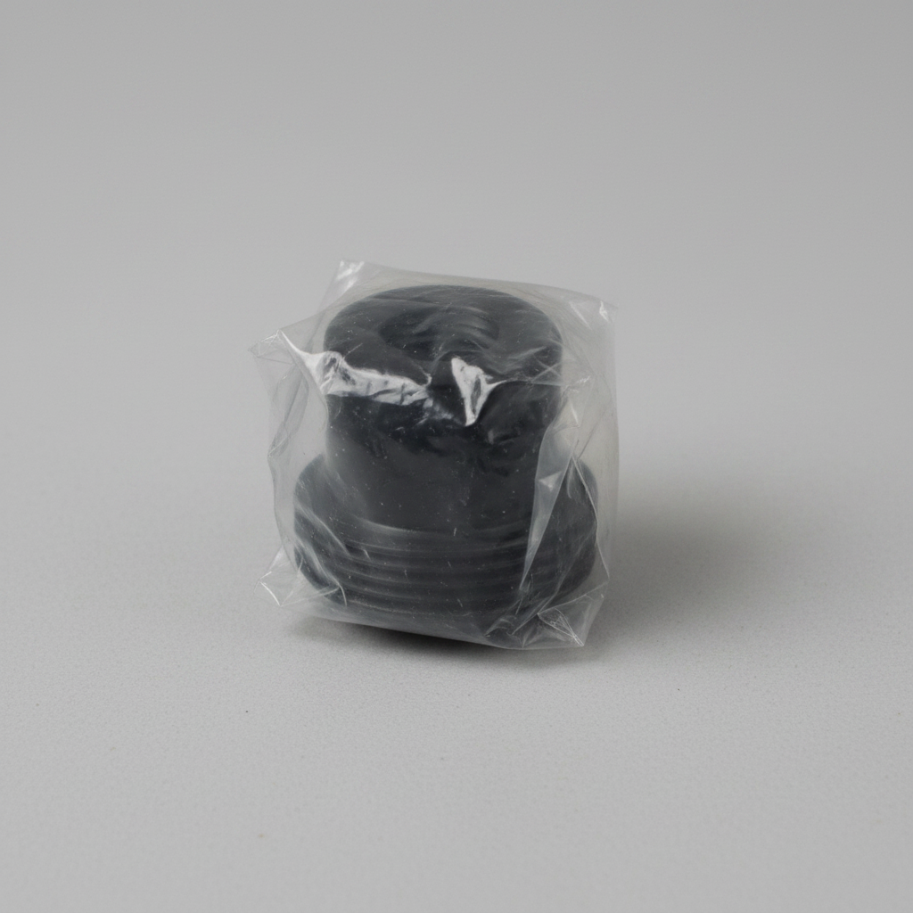 GE WB02X10521 range leveling leg shown in a sealed clear package