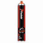 AI-generated studio photo of the black and red Paslode fuel cell canister on a white background