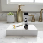 Vixen Prism crystal essential oil roller and carton; choose Prism, Enchantment, Calming or Happiness for the eye cream and roller bundle