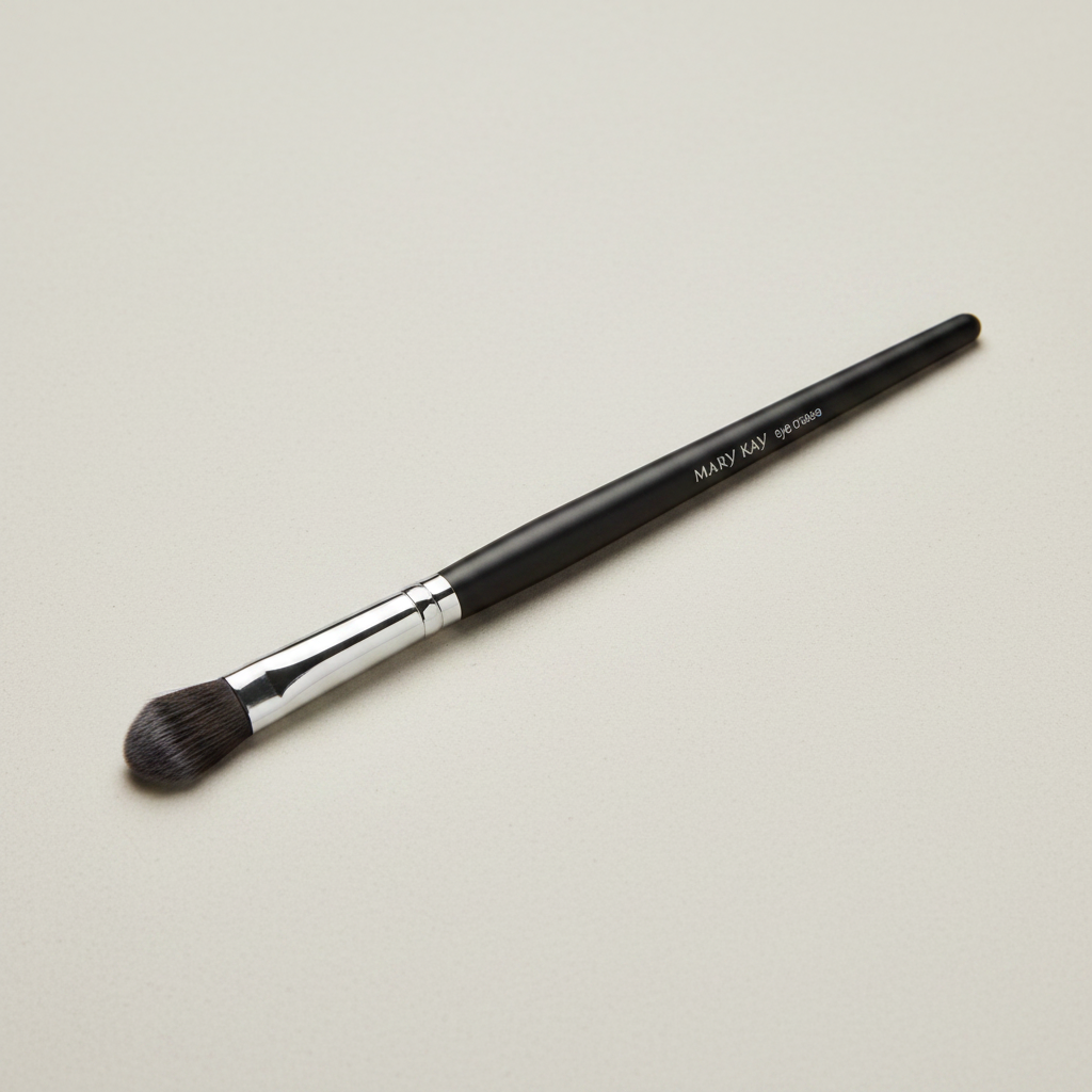 Mary Kay Eye Crease Brush on a neutral studio surface