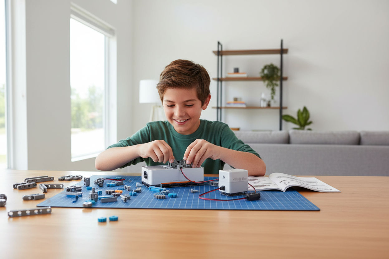 VEX Robotics Motor Kit Add-On by HEXBUG — battery box, bidirectional motor, control switch, and extension cord — new in box — More4less Outlet Burlington KY