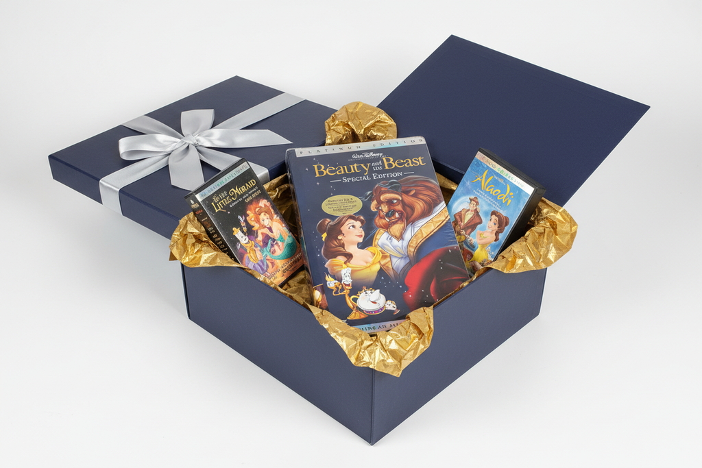 Beauty and the Beast Special Edition VHS Platinum Edition as rare collectible gift in gift box with Disney VHS collectibles – More4less Outlet