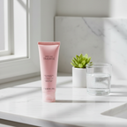Mary Kay TimeWise Day Cream on marble bathroom counter lifestyle