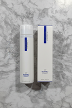 ZO Medical Balatone Calming Toner bottle and box displayed on clean marble vanity with balanced lighting