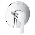 GROHE Lineare 29167001 pressure-balance valve trim with round escutcheon and lever in StarLight Chrome