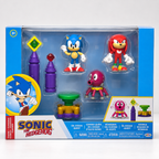 AI-generated studio front view of the boxed Sonic the Hedgehog Oil Ocean Quest 2.5-inch diorama set by JAKKS Pacific.