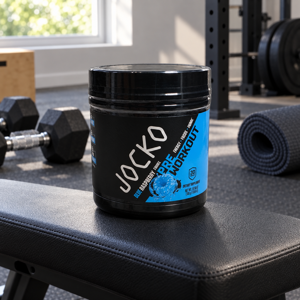 Jocko Fuel home-gym lifestyle image