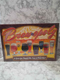 Actual stocked Late for the Sky Brew-Opoly board game box, L-5060, front sealed package