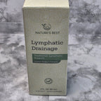 Actual sealed Nature's Best Lymphatic Drainage 2 fl oz retail box