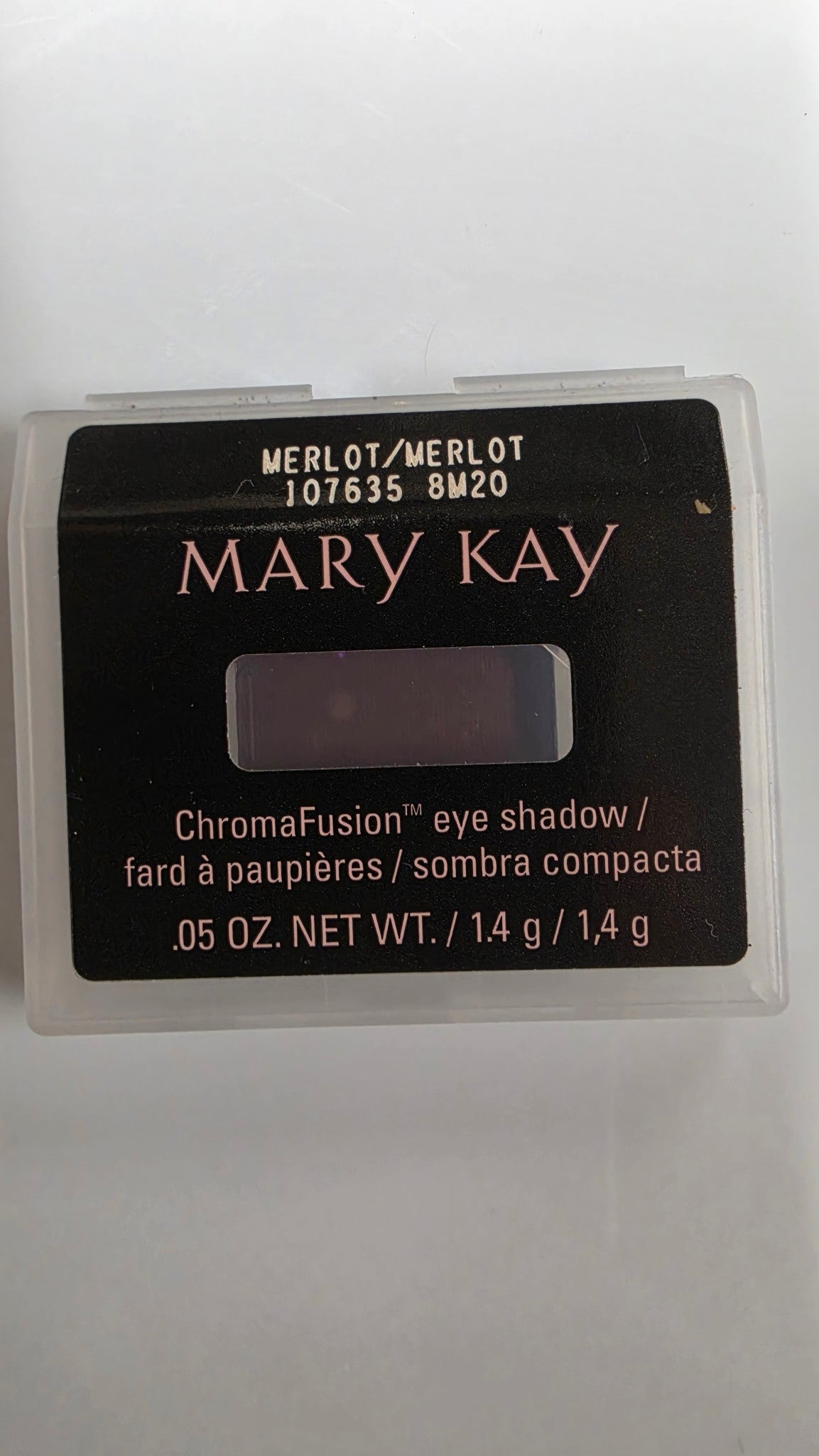 Mary Kay ChromaFusion Merlot 107635 1.4 g refill in its original case