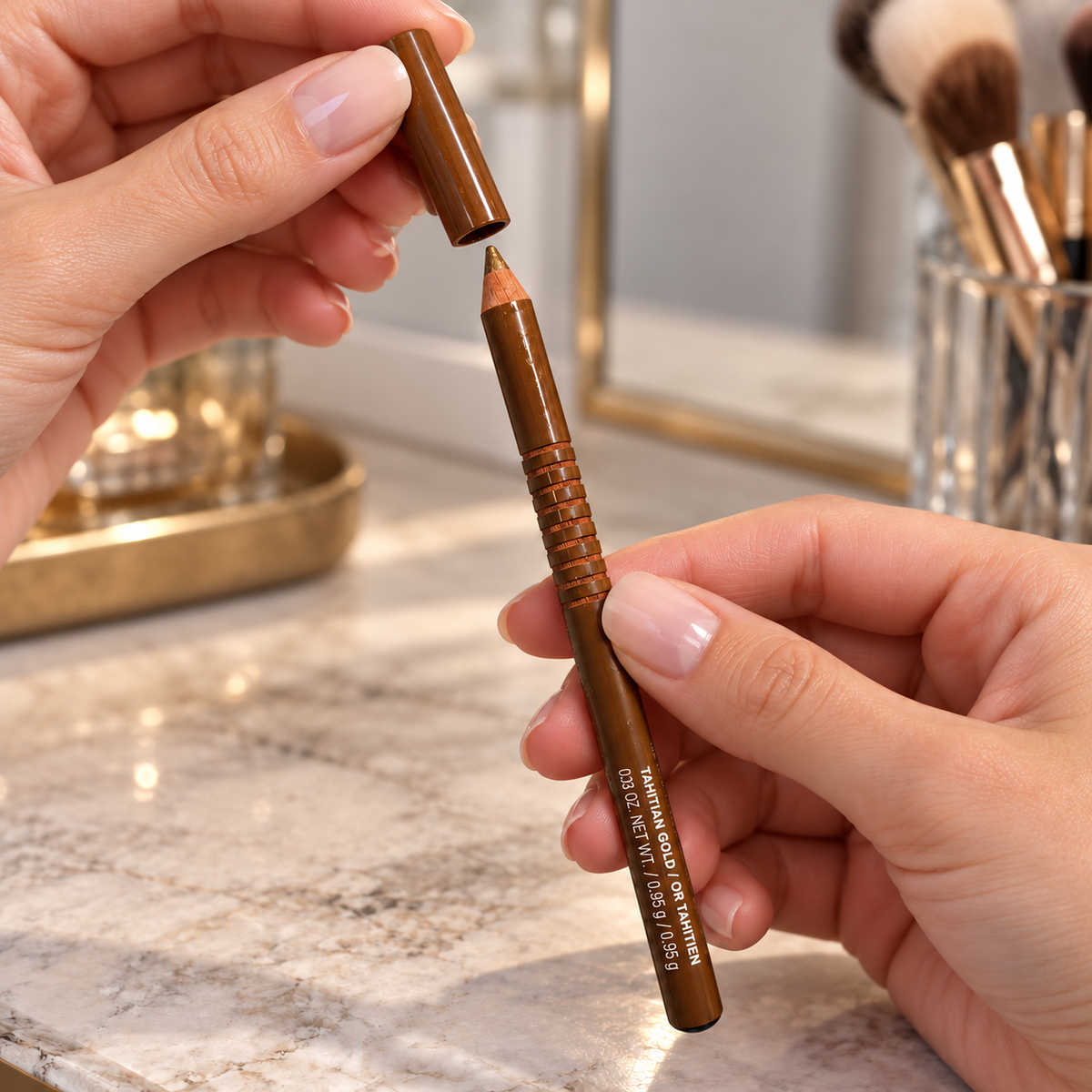 Replacing the cap on Mary Kay Tahitian Gold eyeliner