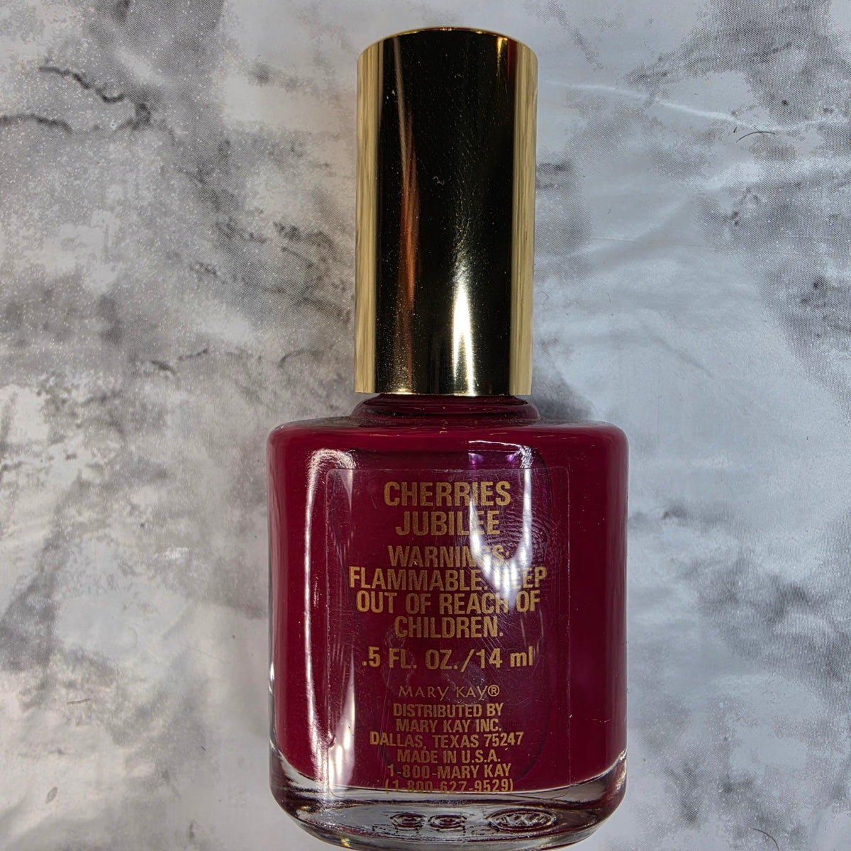 Mary Kay Color Shield Cherries Jubilee nail color bottle only – actual More4less Outlet inventory
