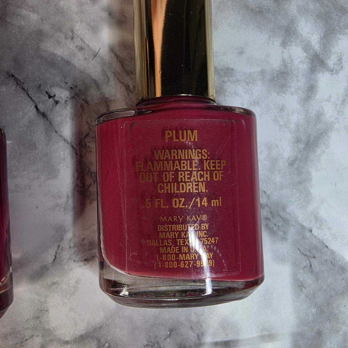 Mary Kay Color Shield Plum nail color bottle only – actual More4less Outlet inventory