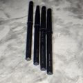 Mary Kay eyeliner pencils in Olive, Navy, Violet Ink and MK Black — actual More4less Outlet inventory