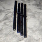 Mary Kay eyeliner pencils in Olive, Navy, Violet Ink and MK Black — actual More4less Outlet inventory