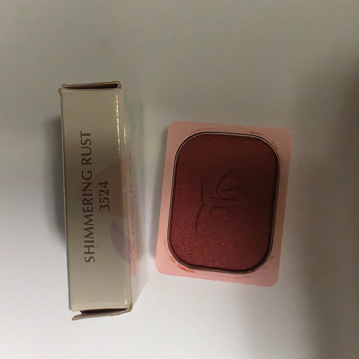 Mary Kay Powder Perfect Eye Color Shimmering Rust 3524 refill pan