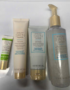 Actual Mary Kay Fragrance-Free Satin Hands shea hand-care trio with bonus White Tea & Citrus Satin Lips Shea Butter Balm 0.3 oz