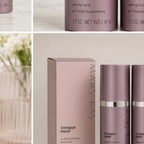 AI-generated shelf context image of Mary Kay TimeWise Repair Revealing Radiance Facial Peel 2-pack.