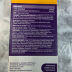 Actual Mederma Scar Cream plus SPF 30 Drug Facts panel with directions and warnings