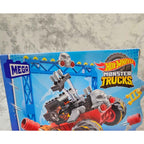 Actual photo detail of MEGA Hot Wheels Bone Shaker Crush Course box front