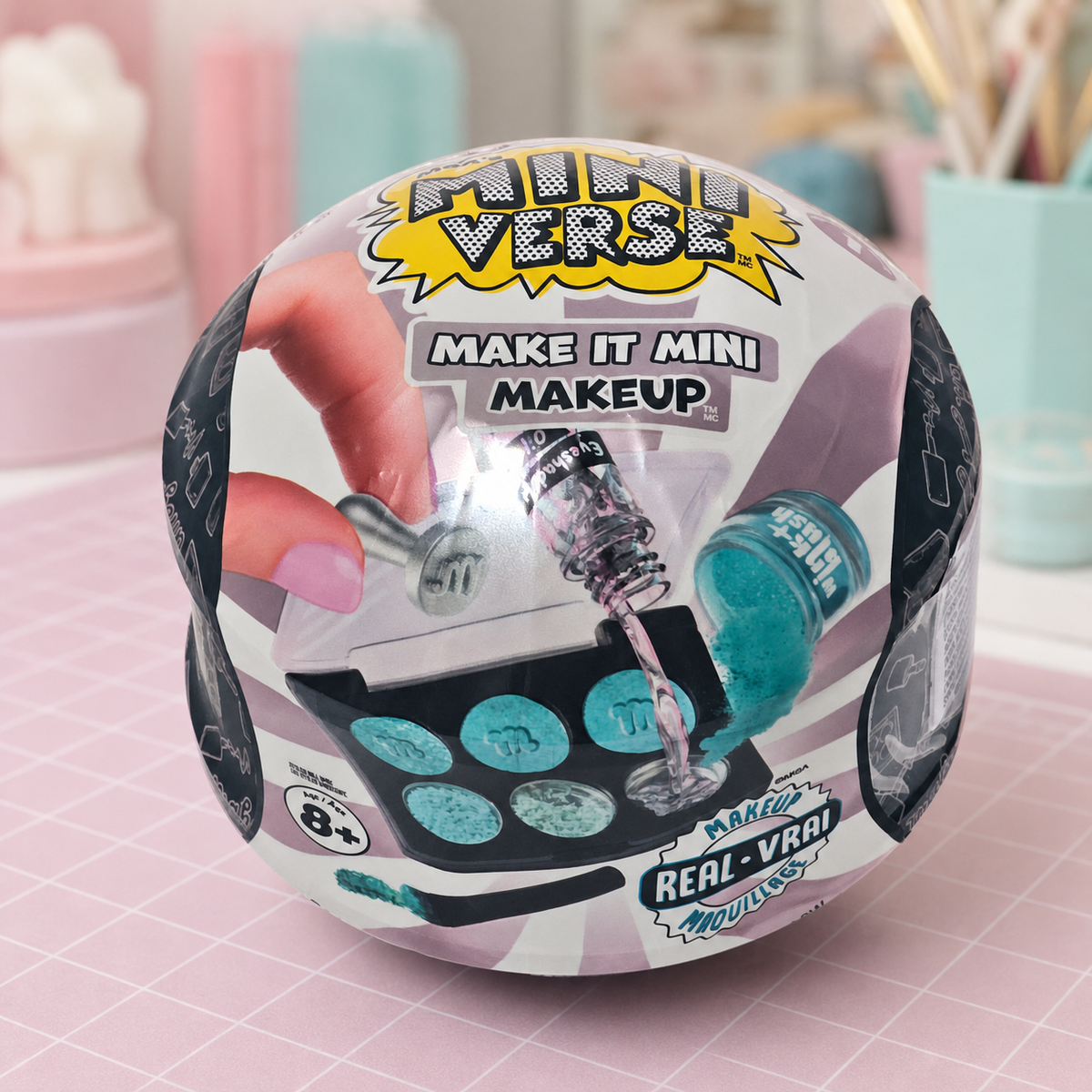MGA Miniverse Make It Mini Makeup Series 1 sealed sphere styled product image