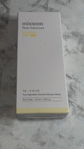mixsoon Bean Sunscreen Broad Spectrum SPF 50 50 mL in its original carton