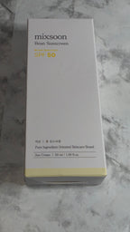 mixsoon Bean Sunscreen Broad Spectrum SPF 50 50 mL in its original carton