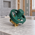 AI-generated renovation context view of the Moen 2510 Posi-Temp 1/2 in IPS rough-in valve.