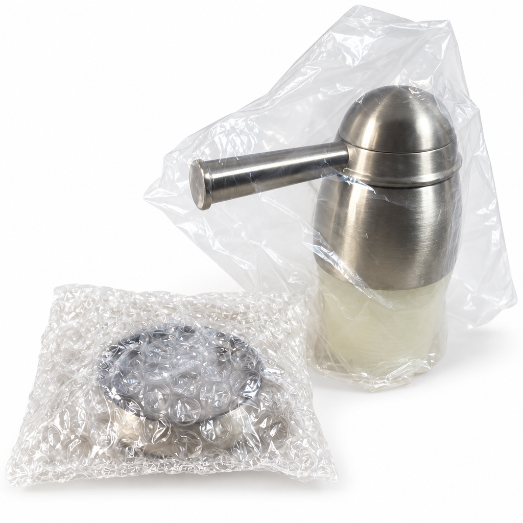 Moen Belfield T4412BN brushed nickel volume-control trim and protective packaging, actual-item photo