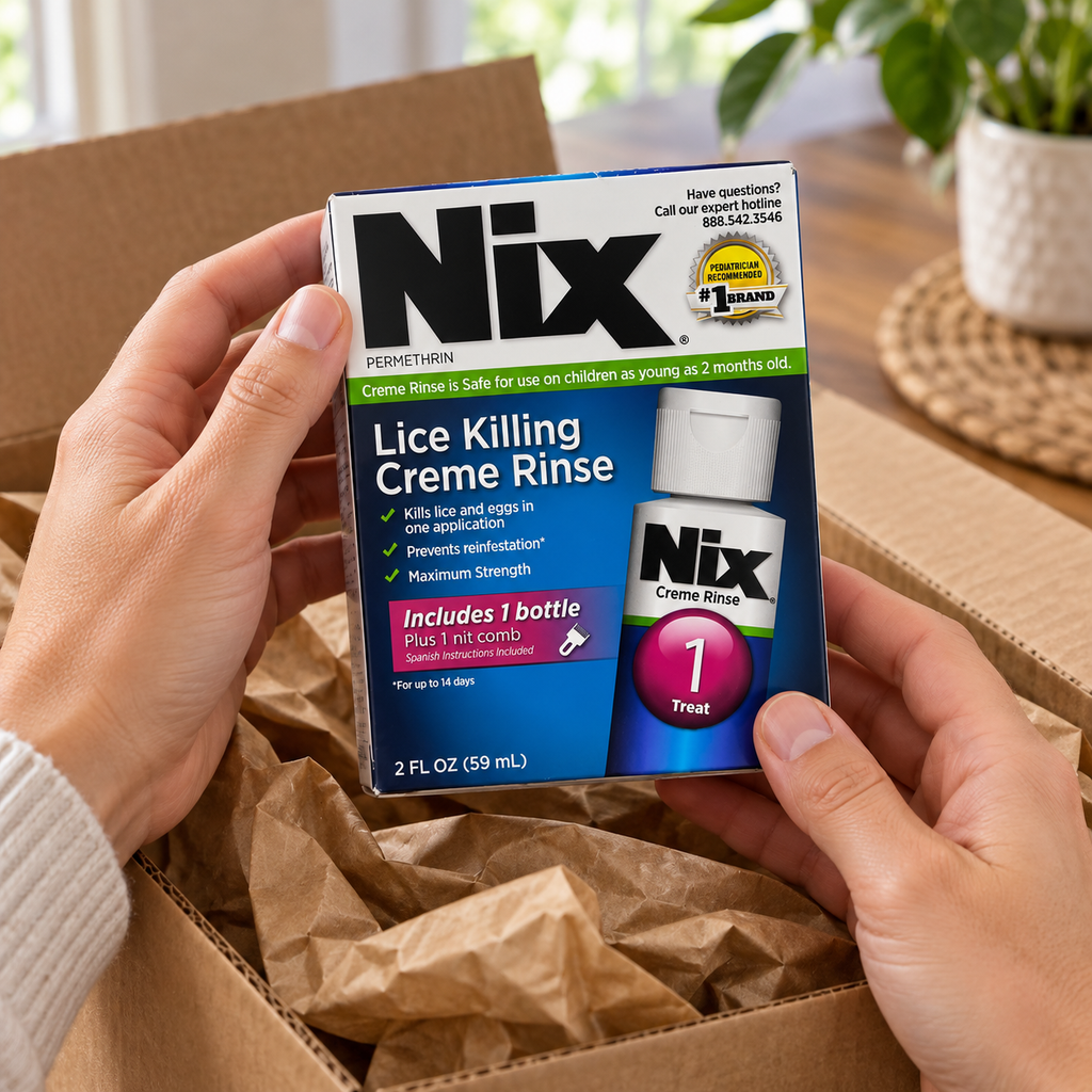 Unpacking a Nix Creme Rinse kit
