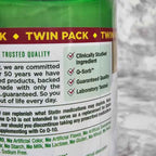 Actual photo detail of Nature's Bounty CoQ-10 Supplement Facts label