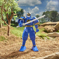 Retro-Morphin Ninjor in ninja mode holding its sword across its body in an outdoor diorama.