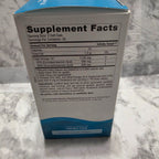 Original photograph of actual Ultimate Omega 2X Mini Strawberry box showing Supplement Facts and fish oil ingredients