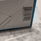 Original photograph of actual Ultimate Omega 2X Mini Strawberry carton bottom with UPC 768990061004