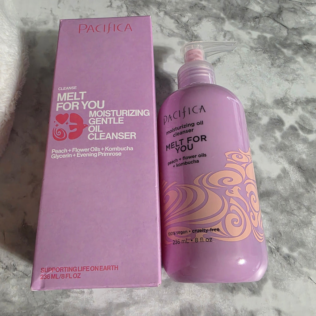 Pacifica Melt For You Moisturizing Oil Cleanser 8 fl oz with retail box, actual More4less Outlet inventory