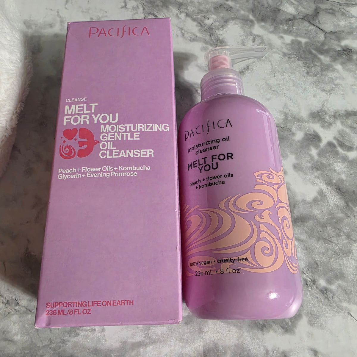 Pacifica Melt For You Moisturizing Oil Cleanser 8 fl oz with retail box, actual More4less Outlet inventory