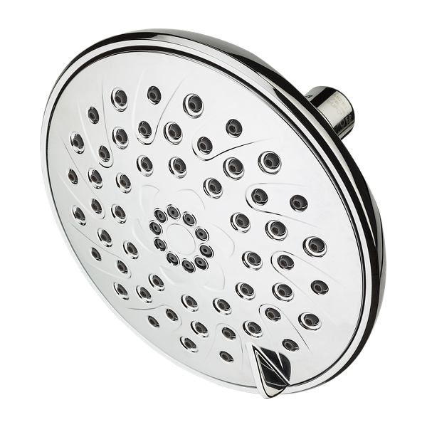 Manufacturer product image of Pfister Arterra LG15-DE1C polished chrome showerhead with three-spray selector.