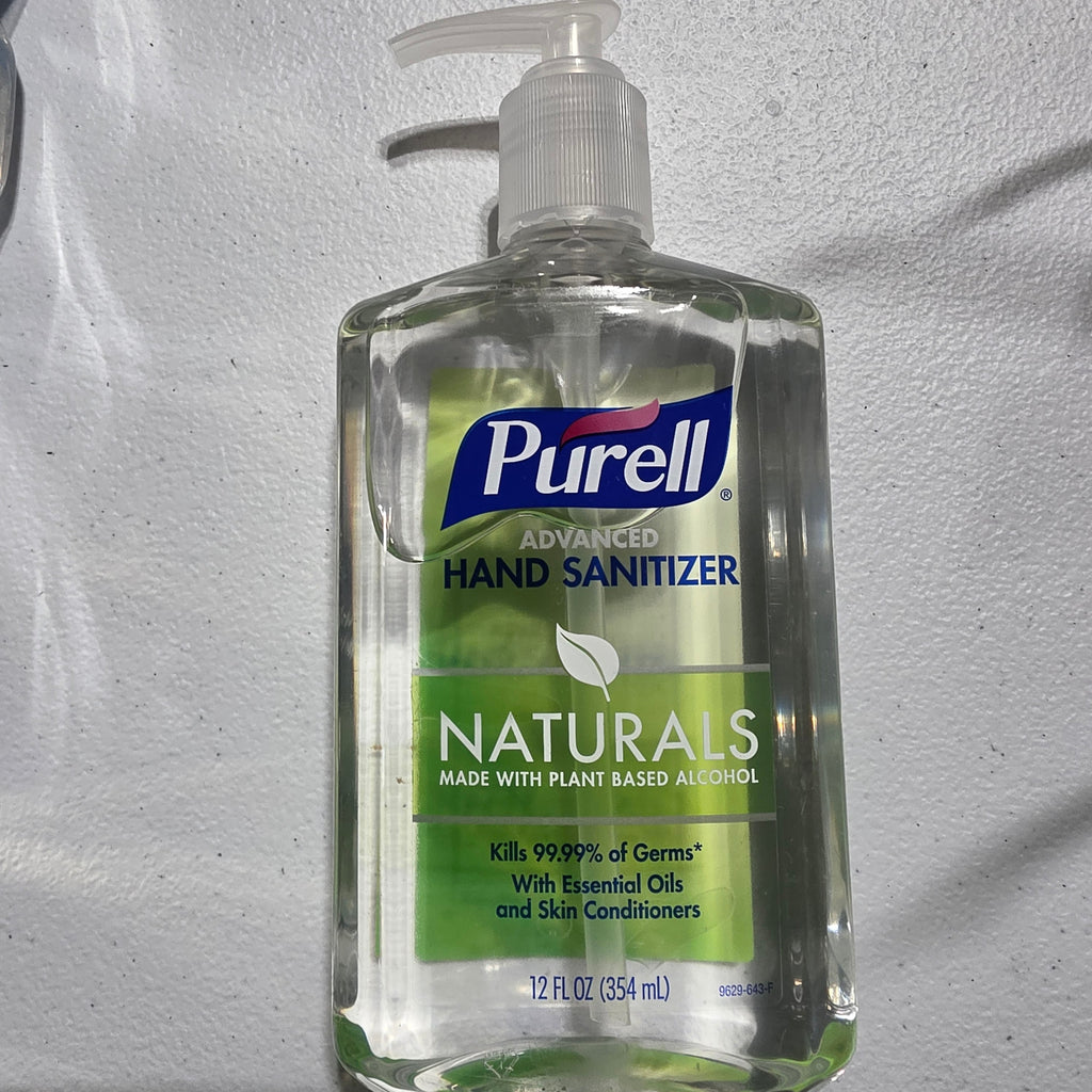 PURELL Naturals 12 fl oz pump bottle, actual owner photo owner-front