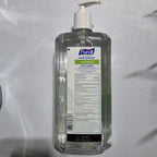 PURELL Naturals bottle back label and barcode