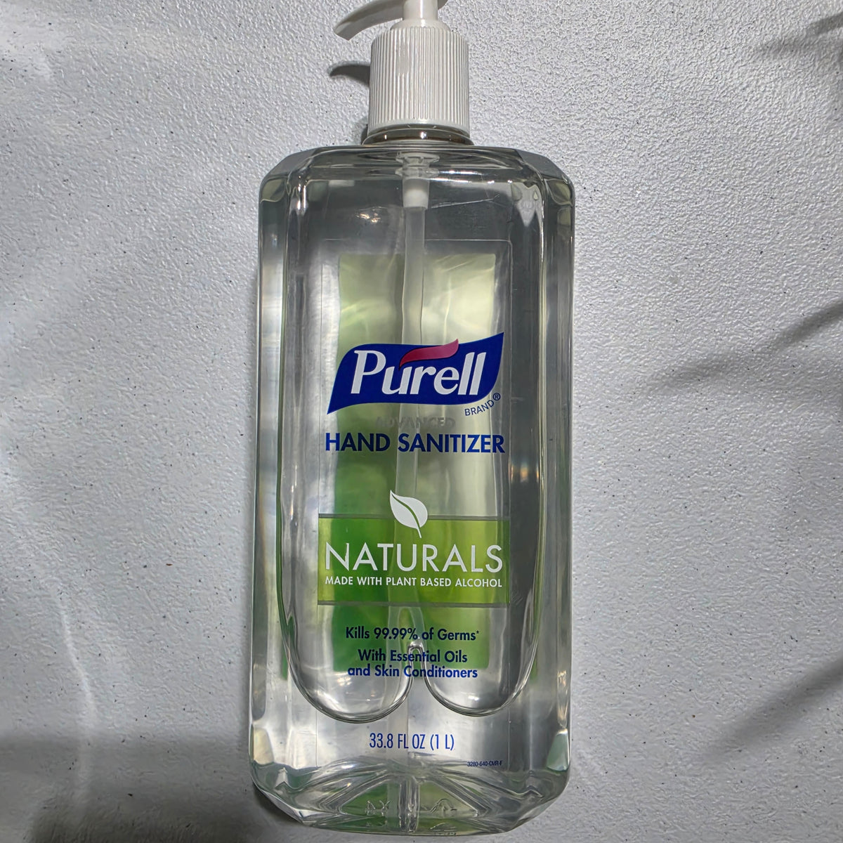 Actual PURELL Naturals 1 liter pump bottle